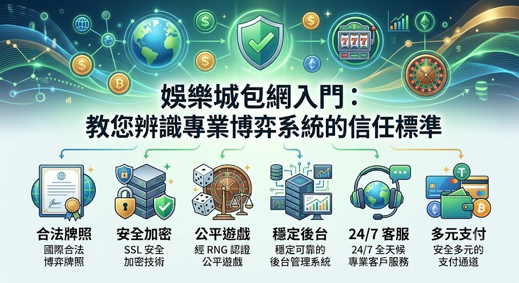 教您辨識專業博弈系統的信任標準
